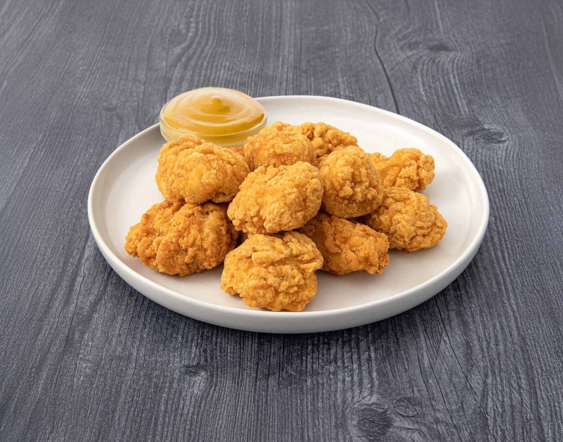 Delicious chicken nuggets served with Grub Lab kids menu